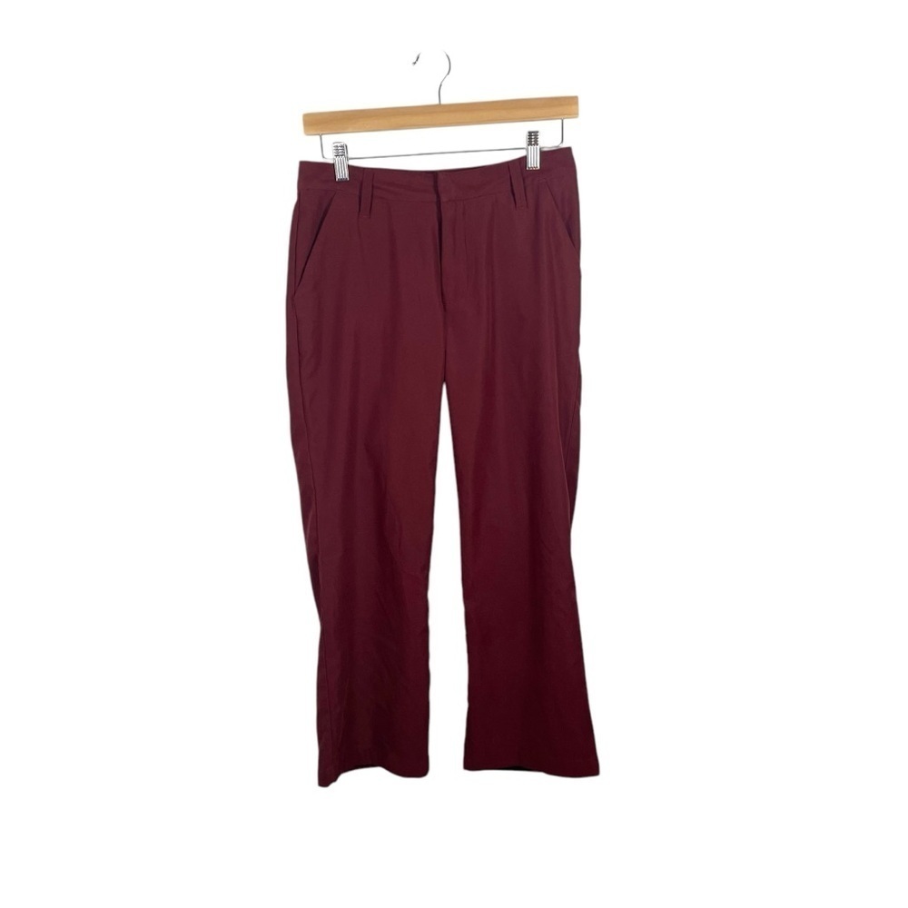 Patagonia Women’s Straight Bootcut Trouser Pants in Burgundy Size 4